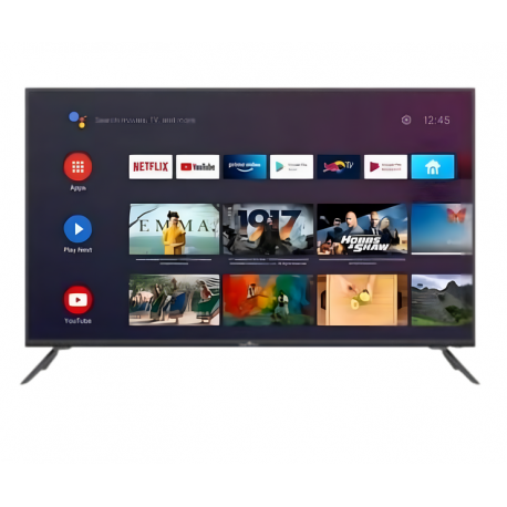 itel smart tv 43 google tv fhd récepteur intégré noir (g4360s)