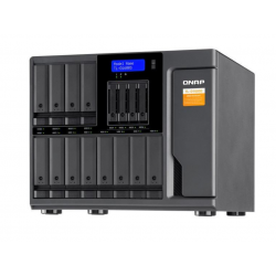 QNAP Boîtier de disques de stockage Serveur NAS de 16 BAIES (TL-D1600S)