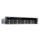 qnap rack extension de stockage thunderbolt serveur nas de 8 baies (ux-800u-rp)