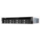 qnap rack extension de stockage thunderbolt serveur nas de 8 baies (ux-800u-rp)