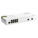 QNAP QSW-M2108-2S commutateur réseau Géré L2 2.5G Ethernet (100/1000/2500) Gris (QSW-M2108-2S)