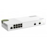 QNAP QSW-M2108-2S commutateur réseau Géré L2 2.5G Ethernet (100/1000/2500) Gris (QSW-M2108-2S)