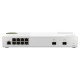 QNAP QSW-M2108-2S commutateur réseau Géré L2 2.5G Ethernet (100/1000/2500) Gris (QSW-M2108-2S)