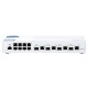 QNAP QSW-M408-4C commutateur réseau Géré L2 Gigabit Ethernet (10/100/1000) Blanc (QSW-M408-4C)