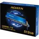 Disque Dur interne SSD ADATA LEGEND 710 M.2 2280 PCIe Gen3 x4 NVMe 512Go, 1To (ALEG-710-512GCS)