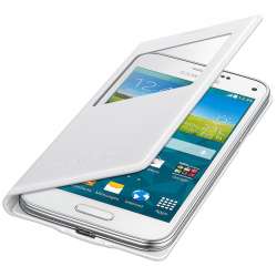 Samsung s view cover pour s5 mini Blanc