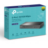 Switch de bureau TP-Link TL-SF1009P 9 ports 10/100 Mbps avec PoE + 8 ports (TL-SF1009P)