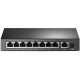 Switch de bureau TP-Link TL-SF1009P 9 ports 10/100 Mbps avec PoE + 8 ports (TL-SF1009P)