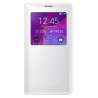 Samsung s view cover pour Galaxy Note 4 Blanc