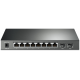 Switch TP-Link JetStream 8 ports Gigabit Smart PoE+ et 2 emplacements SFP (TL-SG2210P)