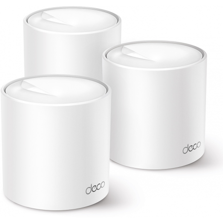 système mesh wifi 6 tp-link deco x50 ax3000 pour toute la maison 3 packs (decox50_3-pack)