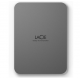 disque dur lacie externe 2 tb type-c moon silver (stlr2000400)