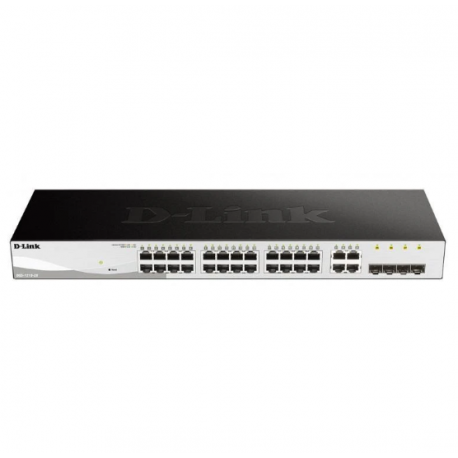 d-link web smart switch 24-port 10/100/1000baset poe (dgs-1210-28p)