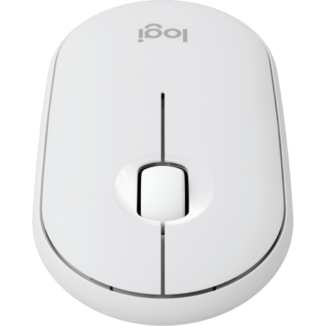 Souris sans fil Logitech Pebble M350 Blanc cassé (910-005716)