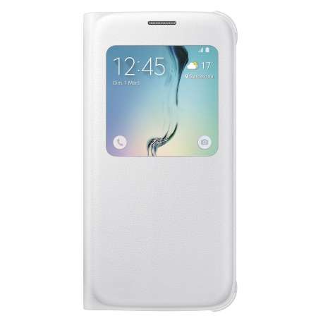Etui S-View Cover Or pour Galaxy S6