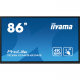 Écran Interactif 86'' 4k UHD avec Camera Integree AUTOTRACKING - IIYAMA ProLite TE8612MIS-B3AG prix Maroc