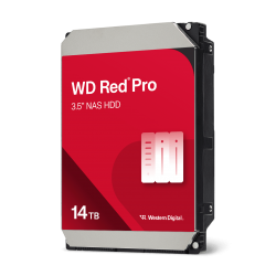 Disque dur Western Digital Red Pro 3.5" 14 To SATA 7200RPM Cache 512Mo (WD141KFGX)