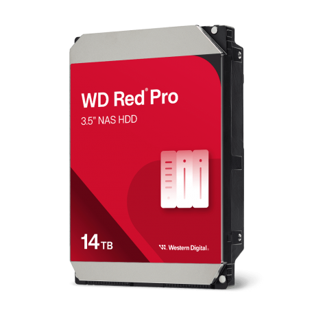 Disque dur Western Digital Red Pro 3.5" 14 To SATA 7200RPM Cache 512Mo (WD141KFGX)