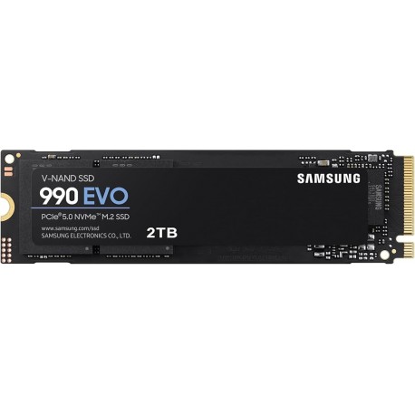 samsung ssd m.2 2Ttb 990 evo pcie 4.0 5.0 /nvme up to 5000 mz-v9e2t0bw