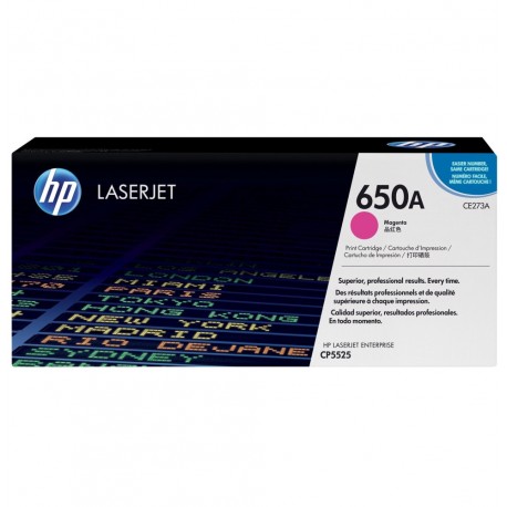 toner hp 650a magenta laserjet d'origine ce273a prix maroc