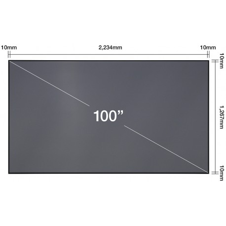 écran de projection epson 100" elpsc35 laser tv v12h002ad0 prix maroc