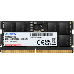 barrette mémoire adata 8gb ddr5-5600mhz so-dimm - pc portable ad5s56008g-s prix maroc