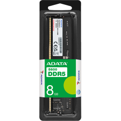 barrette mémoire adata 8gb ddr5-5600 mhz u-dimm - pc bureau (ad5u56008g-s)