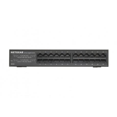 switch netgear gs324 non-géré gigabit ethernet 10/100/1000 gs324 prix maroc