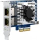 carte réseau interne qnap qxg-10g2tb 10 gbps 5 gbps 2,5 gbps 1 gbps 100 mbps (qxg-10g2tb)