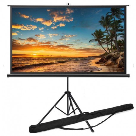 écran de projection 200 x 150 cm omega trépied + sac de transport (ts200150)