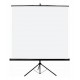 écran de projection 200 x 200 cm omega trépied (ts200200)