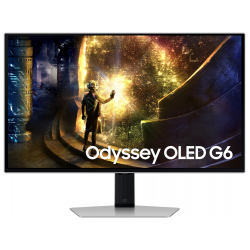 écran gaming 27" qhd samsung odyssey oled g6 g61sd (ls27dg610suxen)