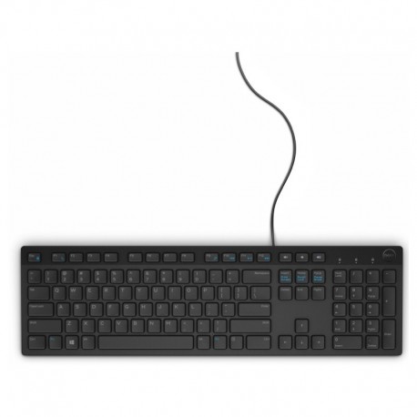 clavier dell kb216 usb noir - français azerty 580-adgu