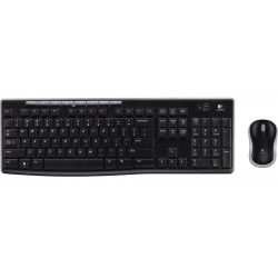logitech mk270 souris clavier sans fil qwerty (920-004509)
