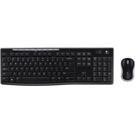 logitech mk270 souris clavier sans fil qwerty (920-004509)