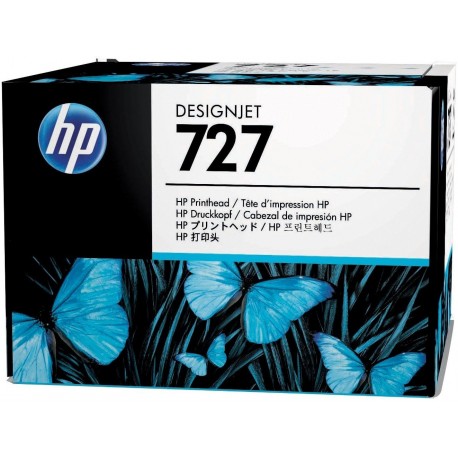 tête d'impression hp 727 designjet d'origine b3p06a