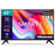 téléviseur hisense 43'' smart fhd + récepteur intégré his43a4k prix maroc