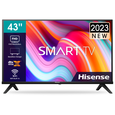 téléviseur hisense 43'' smart fhd + récepteur intégré his43a4k prix maroc