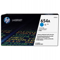 toner hp 654a cyan laserjet d'origine (cf331a)