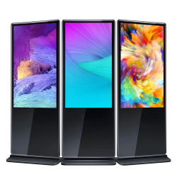 totem interactif accent 49″ 4k android – borne interactive ta49