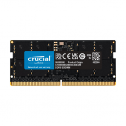 barrette mémoire crucial 8gb ddr5-5600mhz so-dimm - pc portable (ct8g56c46s5)
