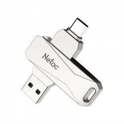 usb double-interface netac u782c 128gb usb3.0 + type-c nt03u782c-128g-30 prix maroc