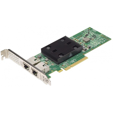 carte réseau dell 57416 double ports 10gb, base-t, pcie adaptateur, profil bas 540-bbvm prix maroc