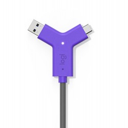 logitech swytch émetteur et récepteur av noir, violet 952-000010 maroc