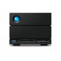 Disque dur 28TB externe LaCie 2big Dock RAID à deux baies professionnels (STLG28000400)
