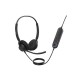 micro-casque jabra engage 40 ms - usb c/a noir 4099-413-269 prix maroc