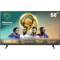 Téléviseur Hisense 58" Smart UHD 4K 58A6N + Récepteur intégré (HIS58A6N)