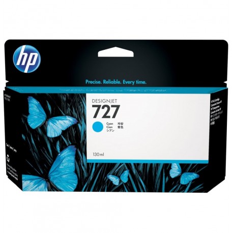 hp 727 cyan - cartouche d'encre hp d'origine b3p19a prix maroc