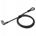 Câble de sécurité Kensington ultrafin à combinaison pour encoche (K60600WW)