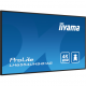 moniteur 65" iiyama professionnel pour affichage dynamique prolite lh6554uhs-b1ag prix maroc